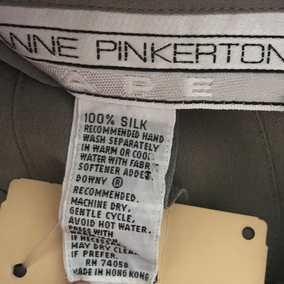 Vintage Anne Pinkerton Silk Top - Picture 5 of 5